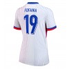 Frankreich Youssouf Fofana #19 Auswärtstrikot EM 2024 Kurzarm